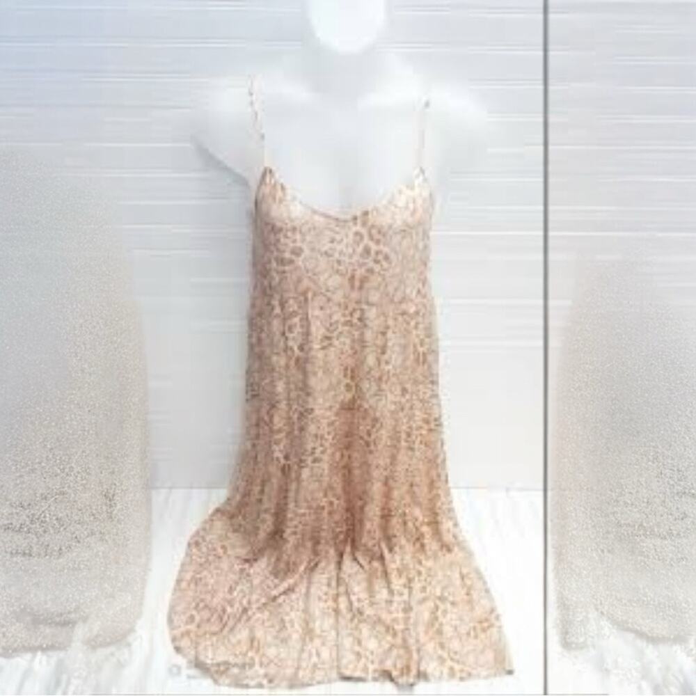 SHOW ME YOUR MUMU CAROLINE MAXI DRESS IN SANDY CHEETAH 178.00 NWT XXL - Picture 8 of 13